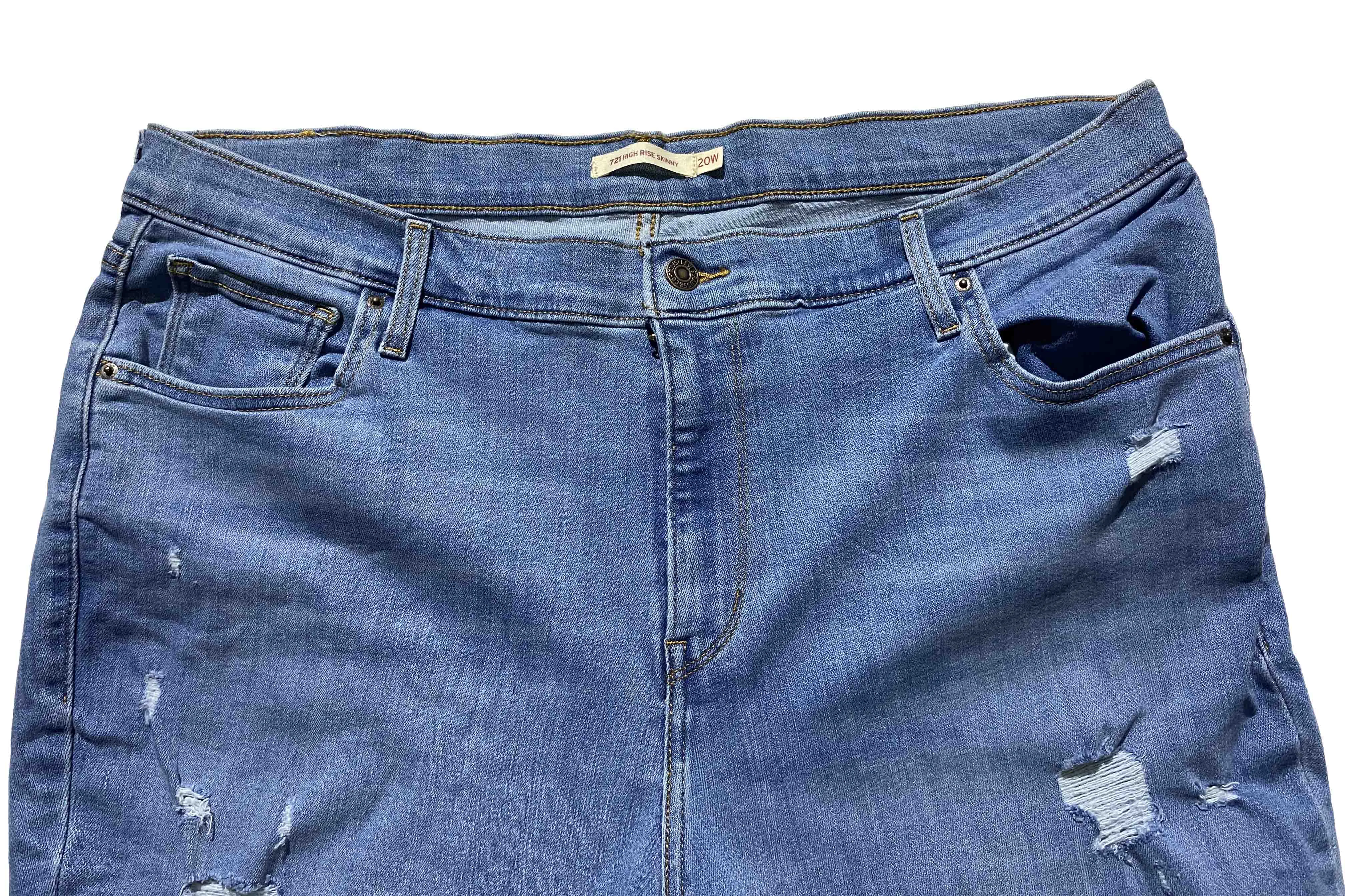 Levis 721 High Rise Skinny Plus Size Jean - image 4