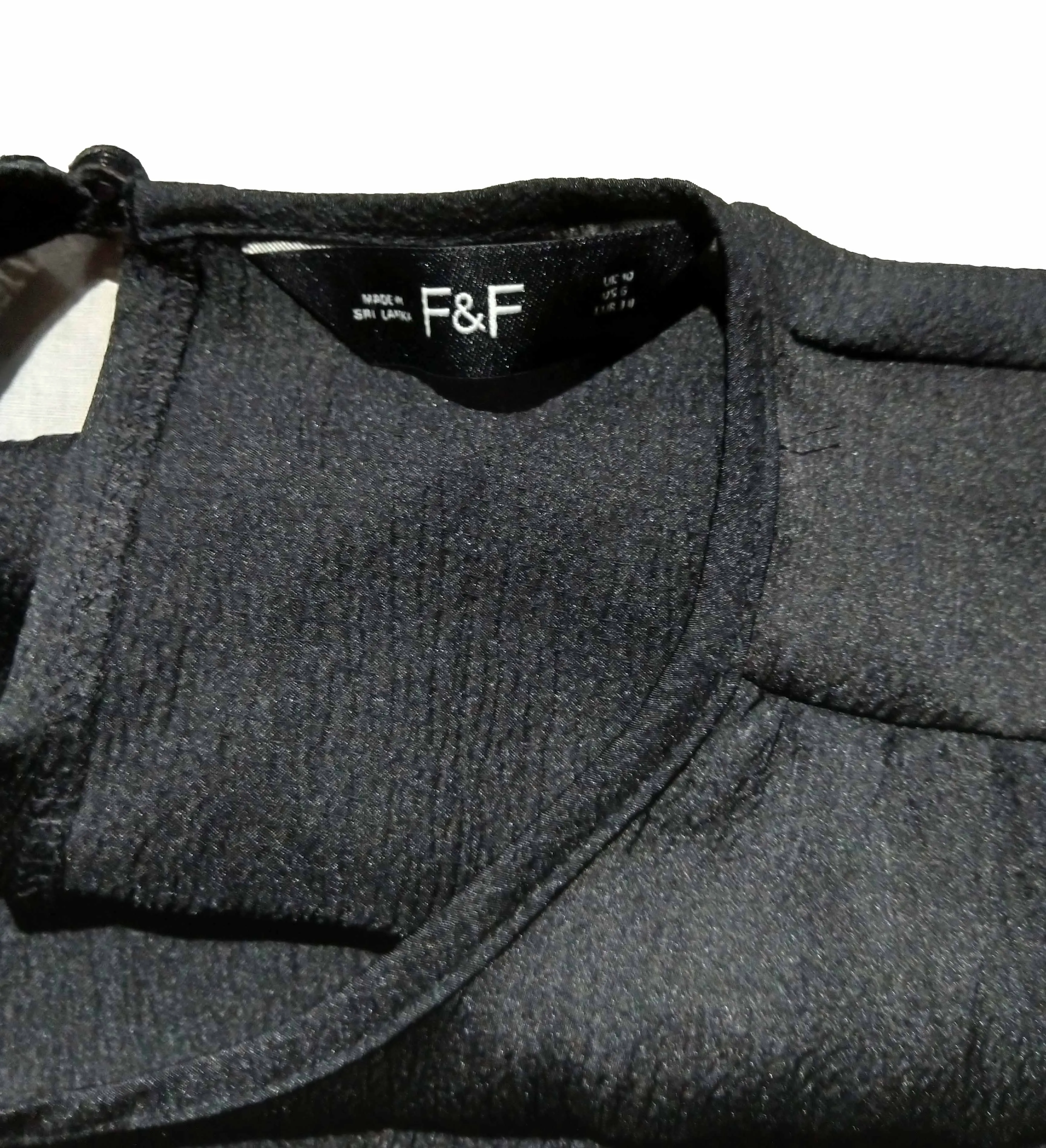 F&F XL Black Ladies Long Sleeve Blouse - image 2