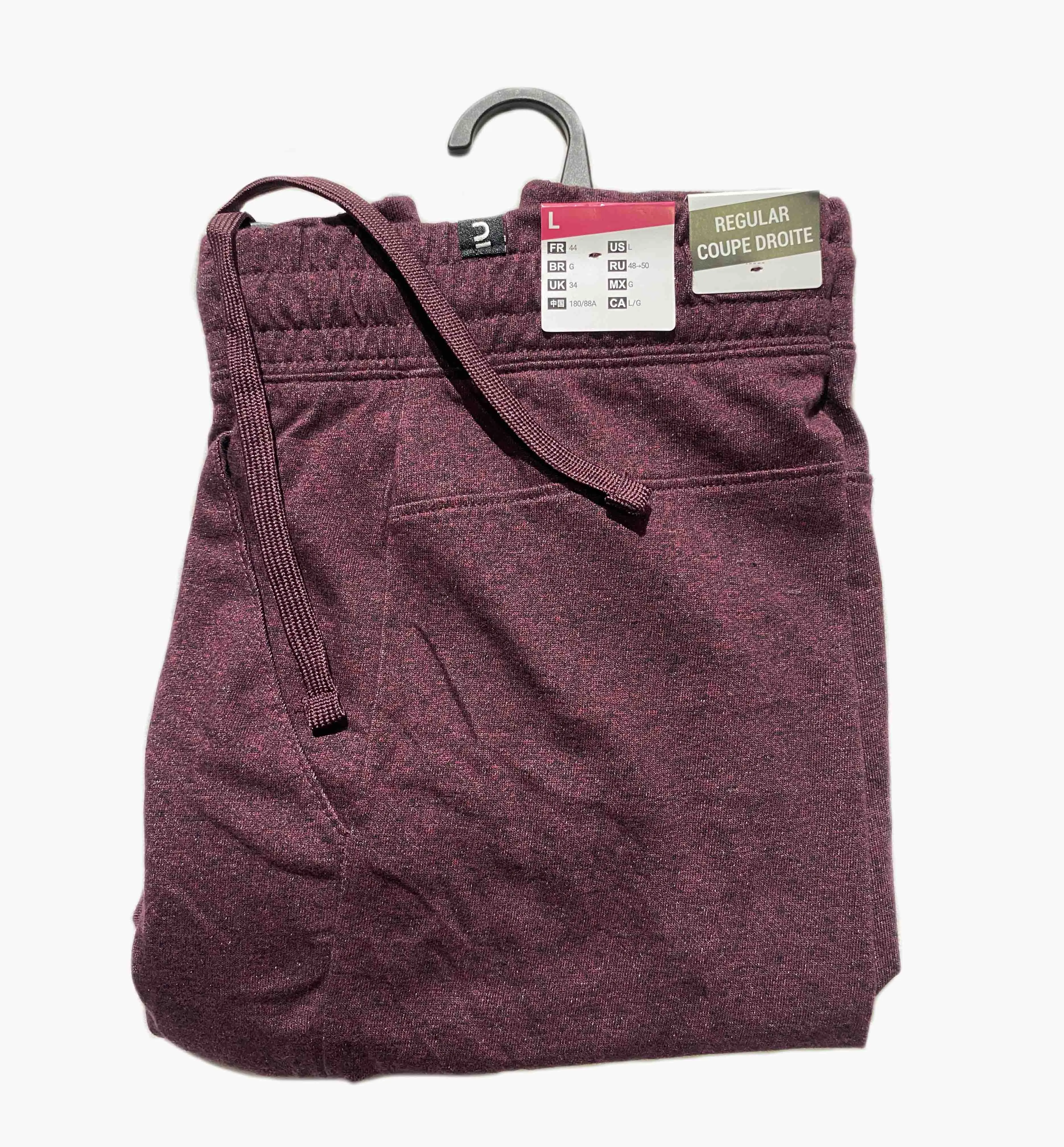 Generic Athletic Shorts Burgundy Red - image 4