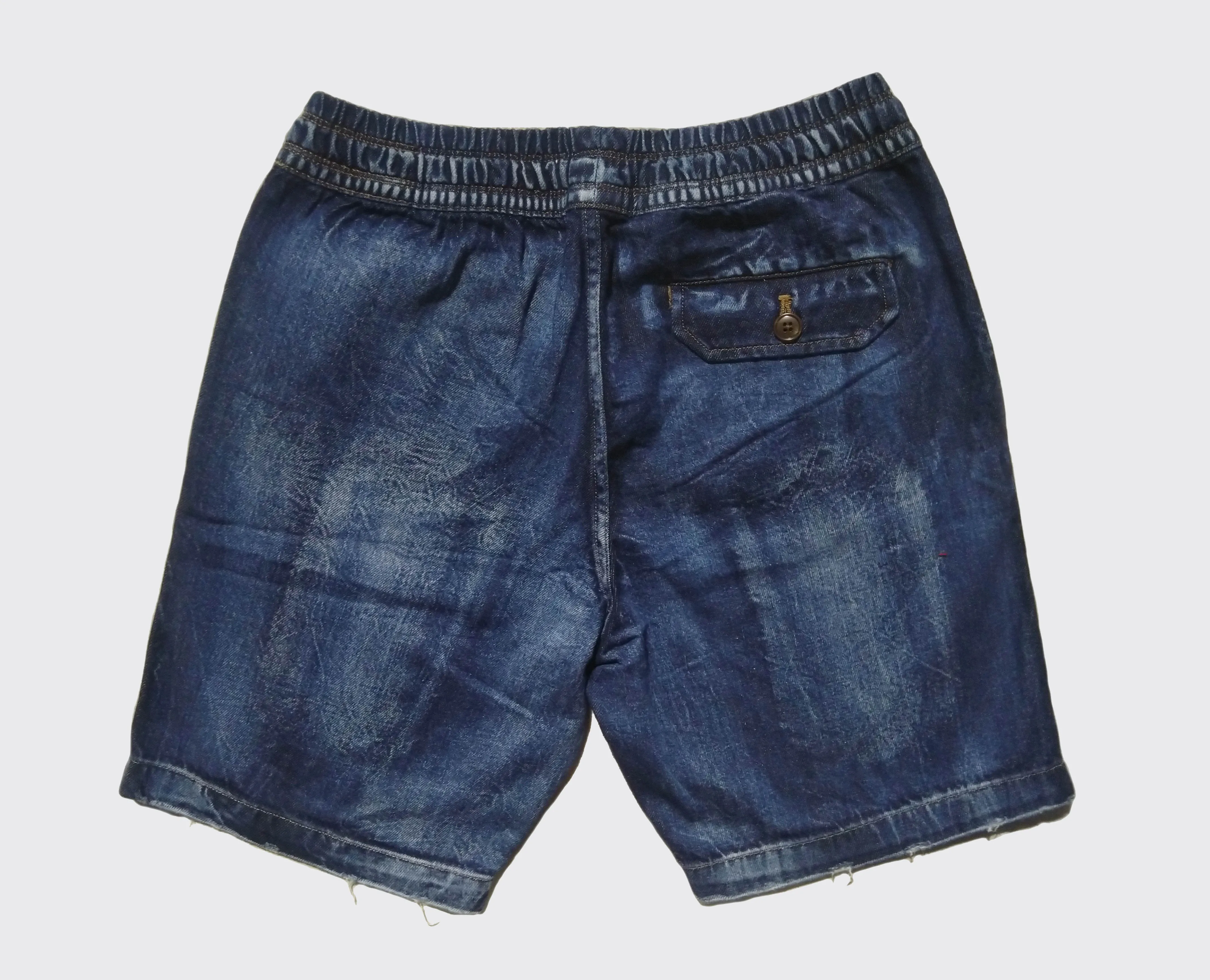 JACK WILLS Mens Branded Denim Short - Dark Blue XXL - image 4