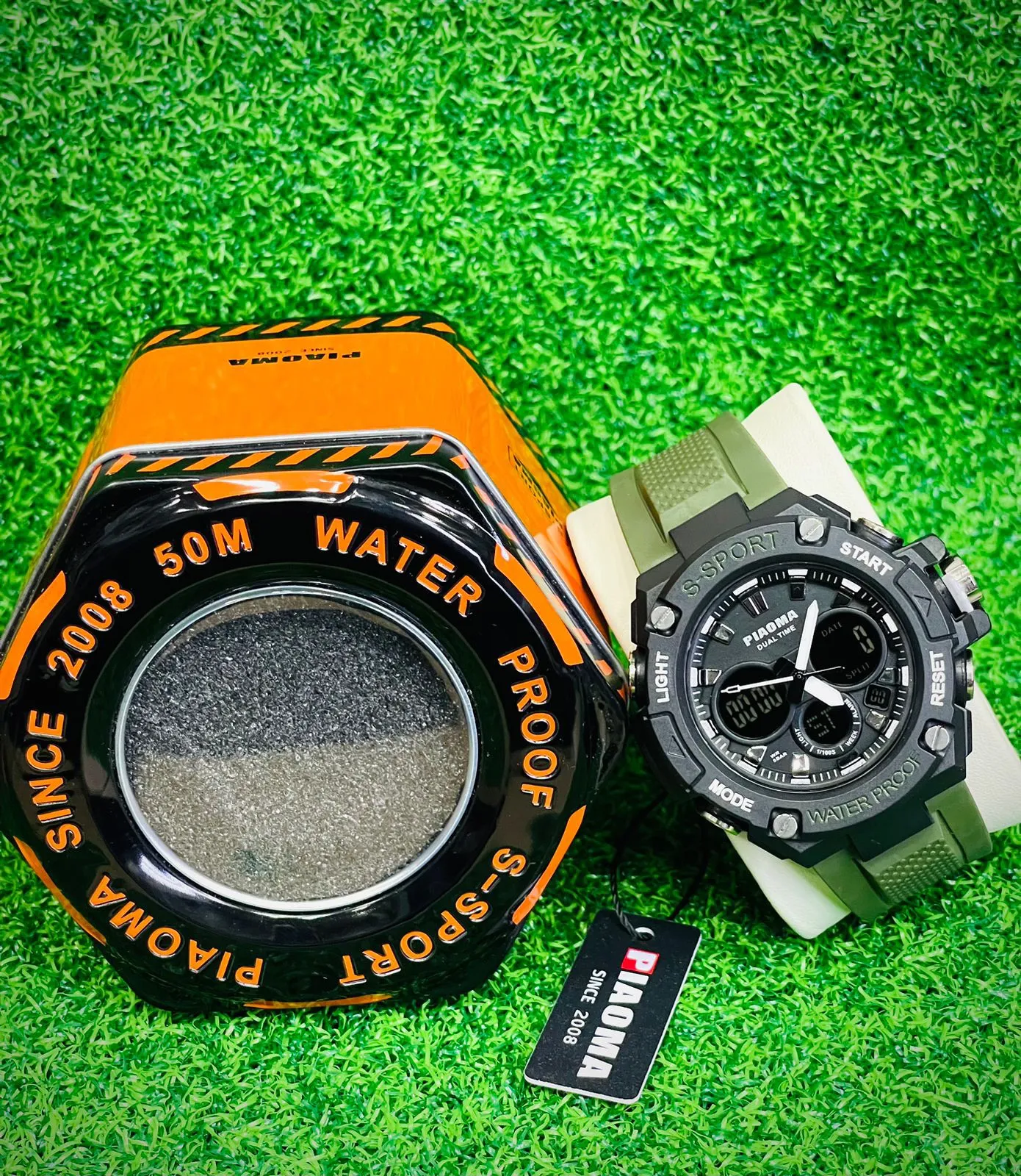 Generic New Casual Watch Green Boys