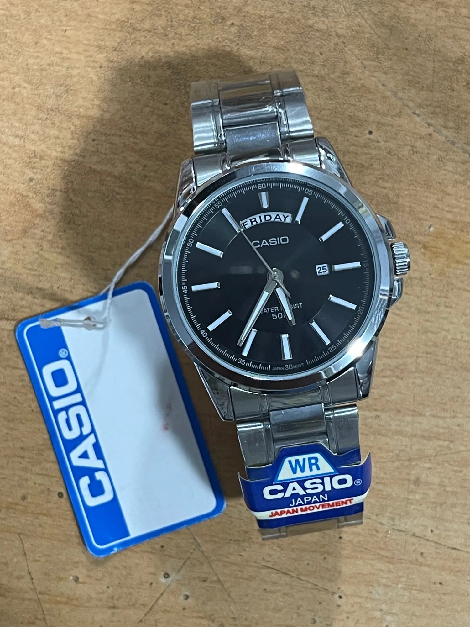 Generic Casual Watch Silver for Men