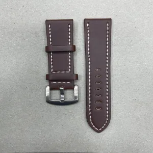 Generic 22MM Dark Brown Watch Strap