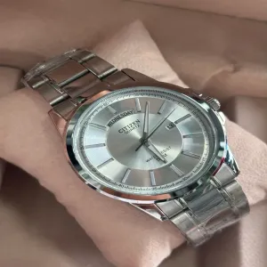 Citizen Casual Silver Watch for Men