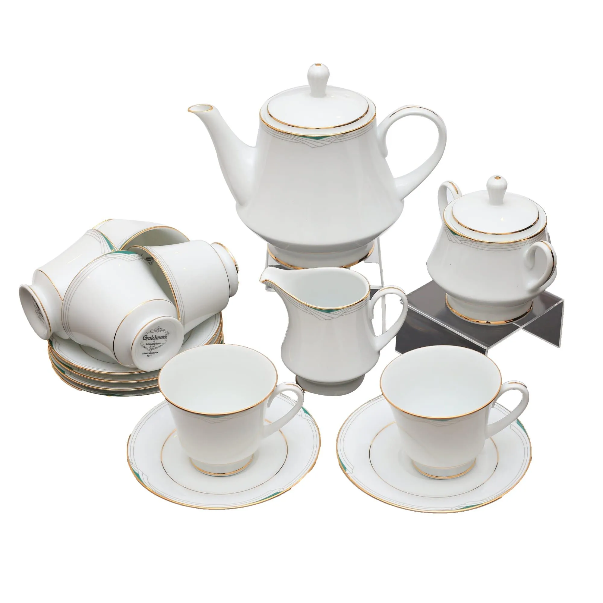 Gold Mark GM1214 17pc Tea Set