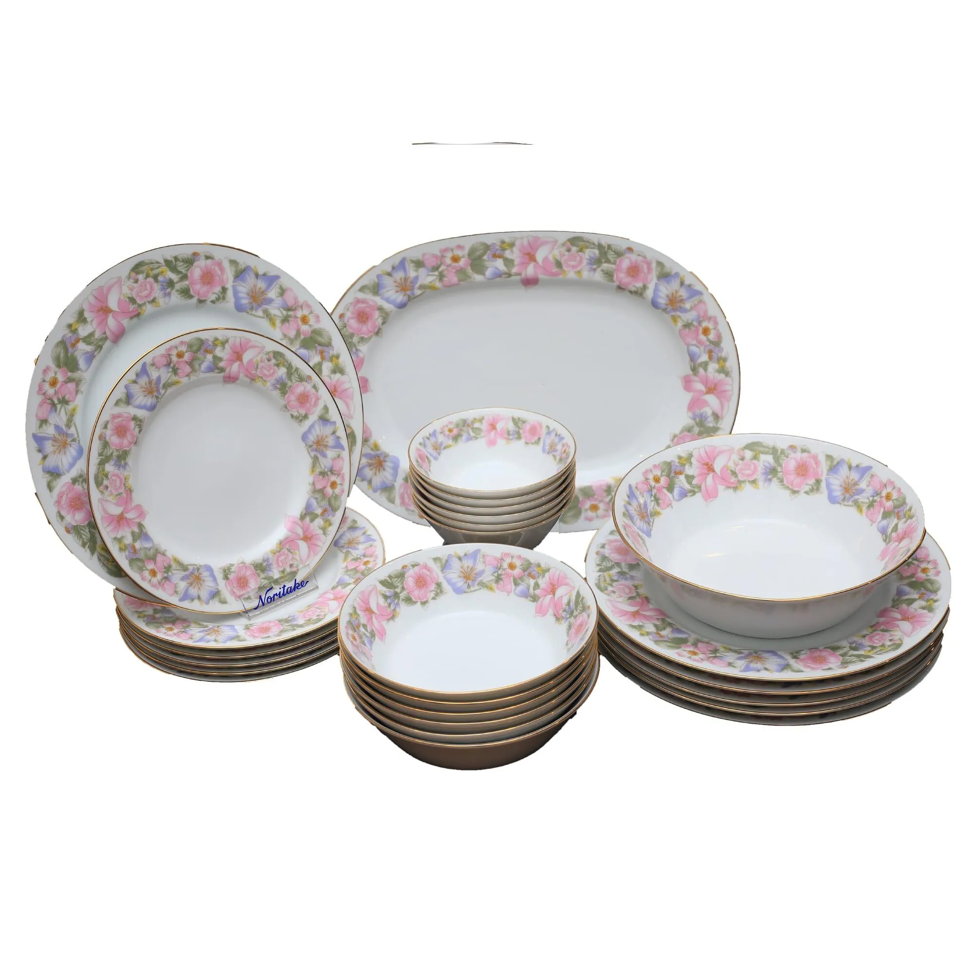 Gold Mark 26pc Dinner Set Multicolor Royal Quality