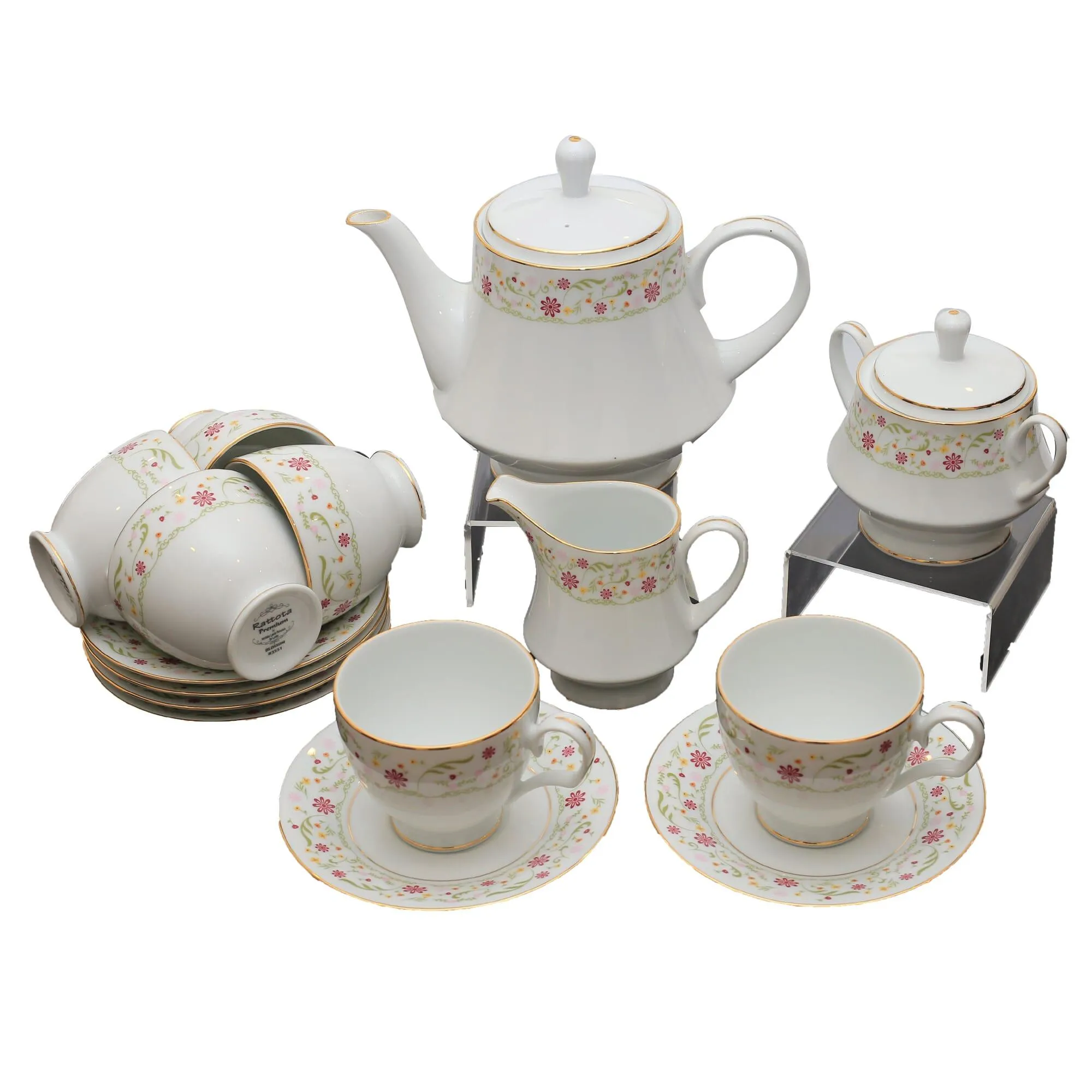 Rattota R3551 Premium 17pc Tea Set