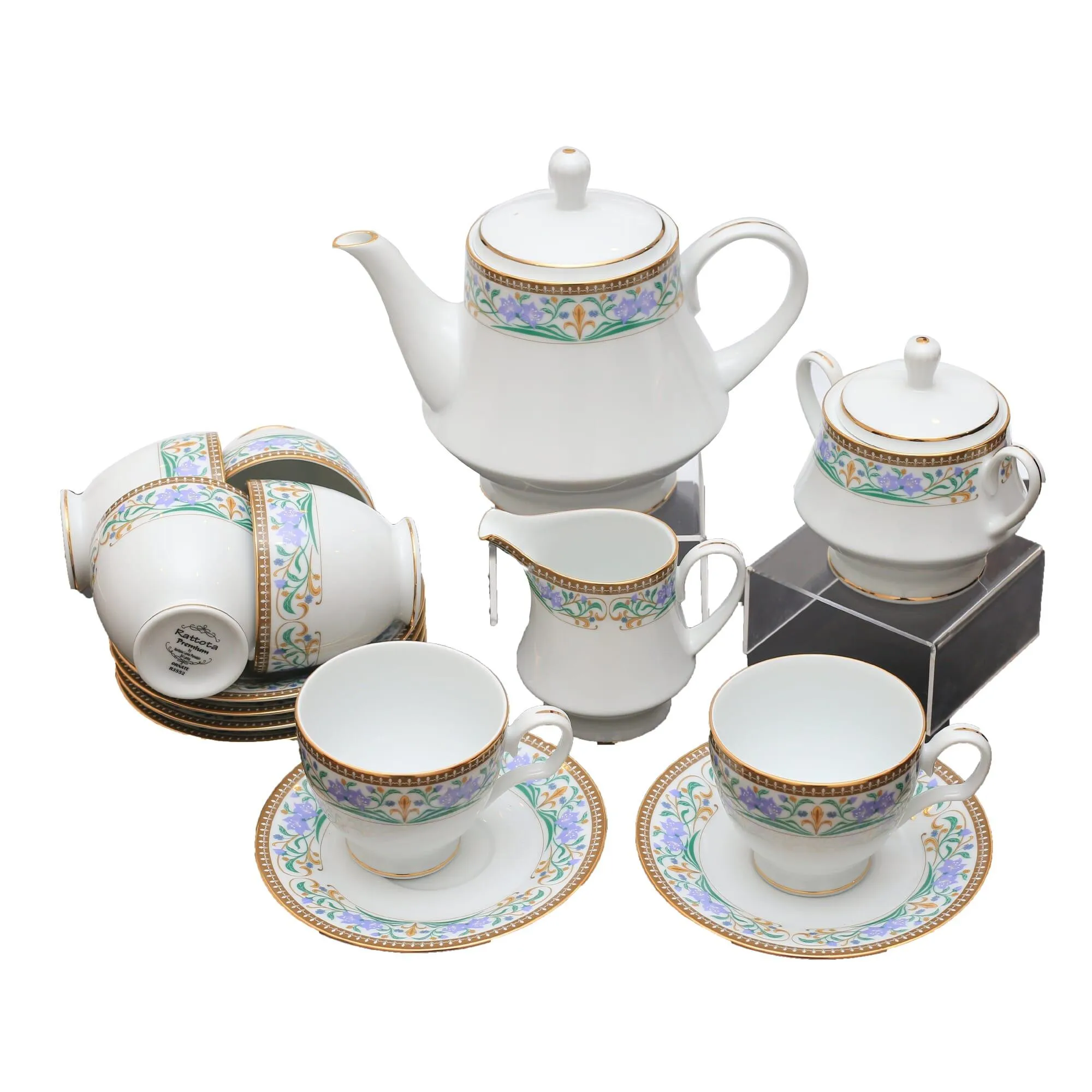 Rattota R3552 Premium 17pc Tea Set