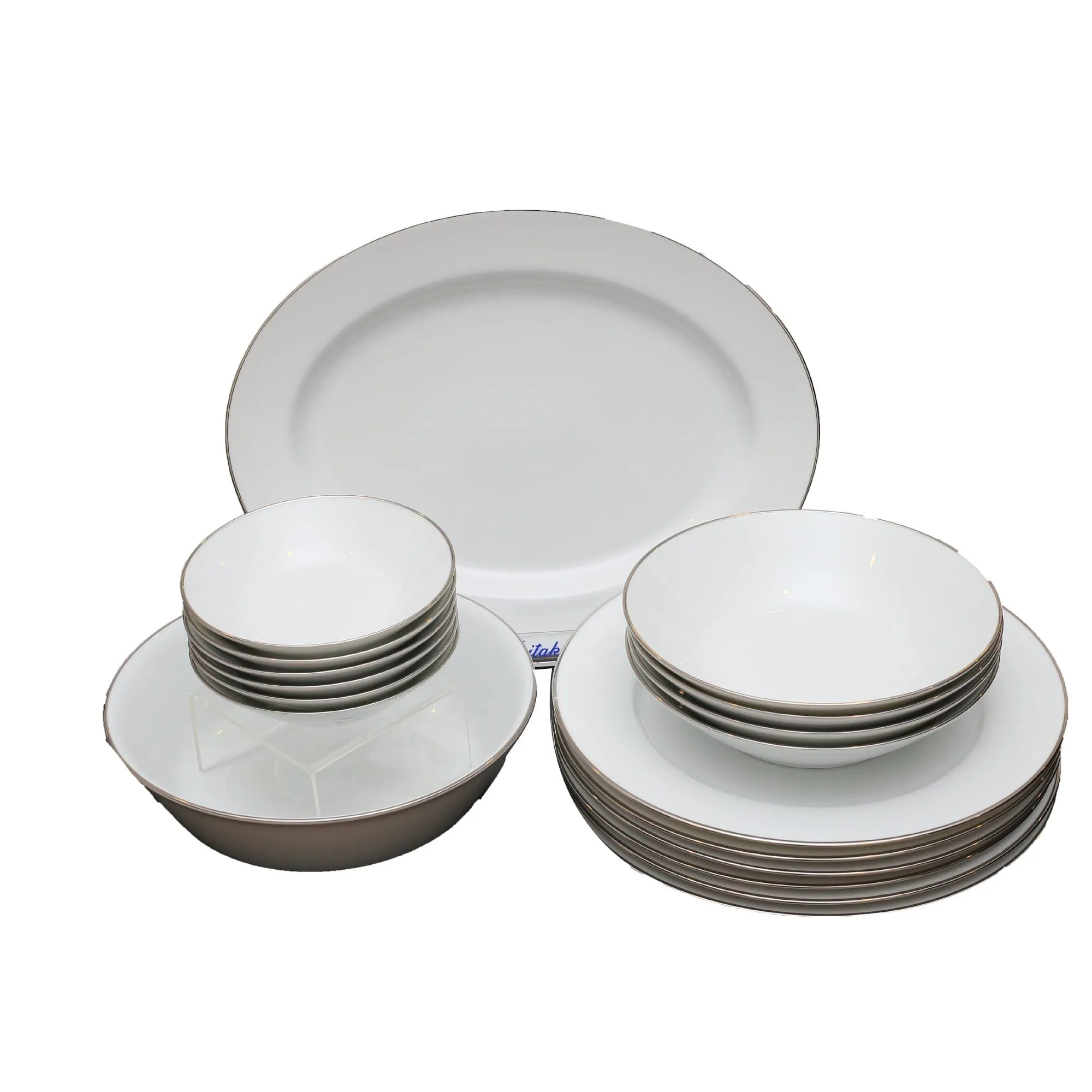 Rattota 20Pcs Dinner Set Multicolor
