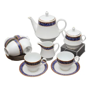 Rattota R3550 17pc Premium Tea Set Multicolor