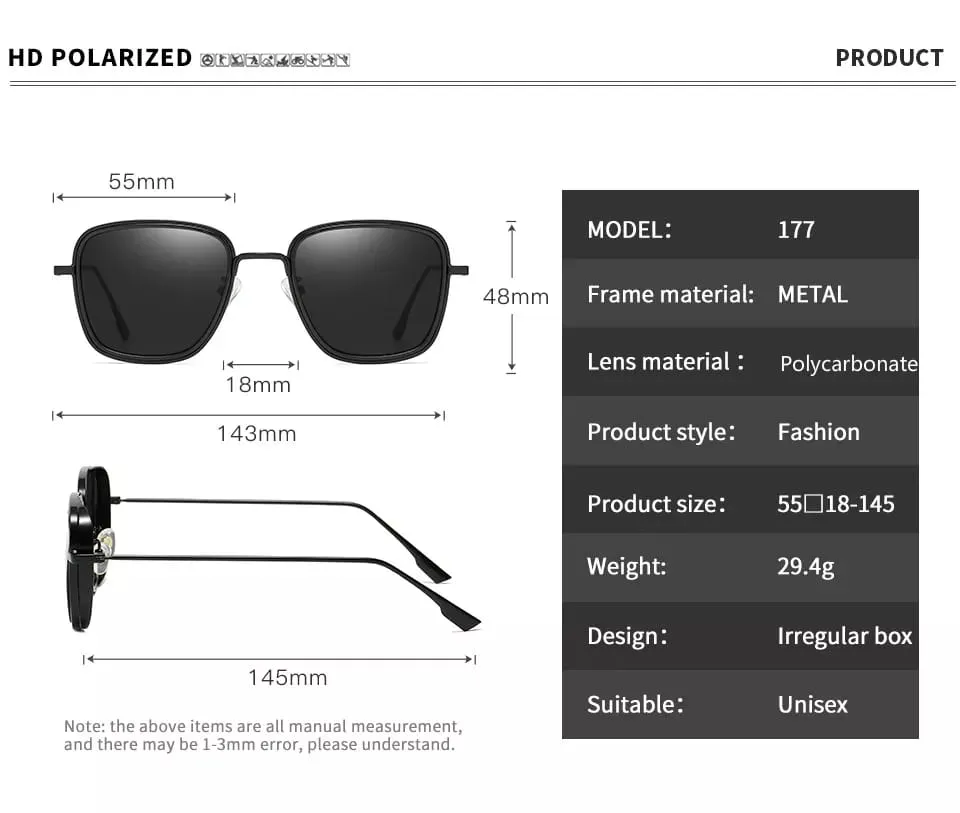 Generic Classical Fashion Sunglasses UV400 Men & Women - image 5
