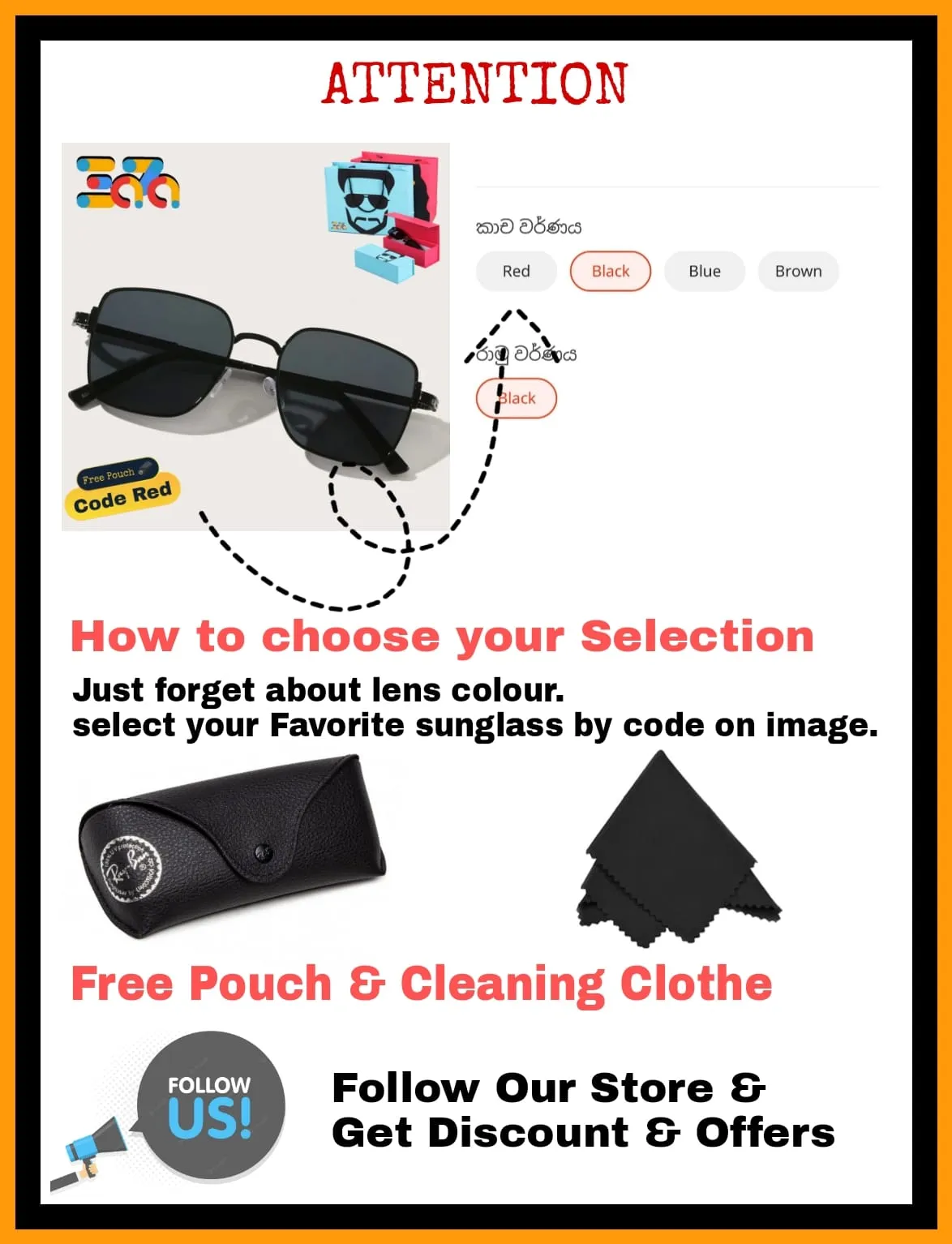 Generic Classical Fashion Sunglasses UV400 Lens - image 8
