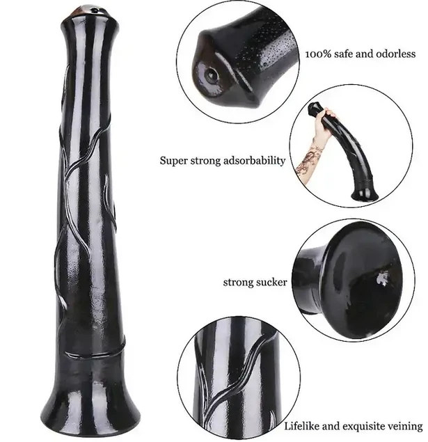 Faak 16 inch Long Anal Dildo Strong Suction Cup - image 6