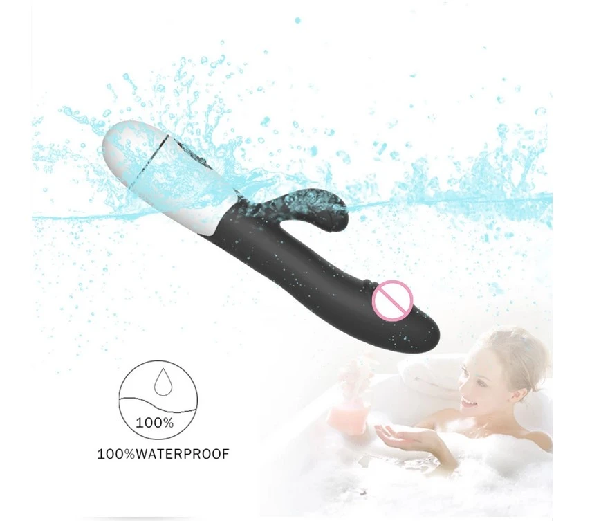 Generic 30-Speed Rechargeable Dual Motor Rabbit Vibrator - image 5
