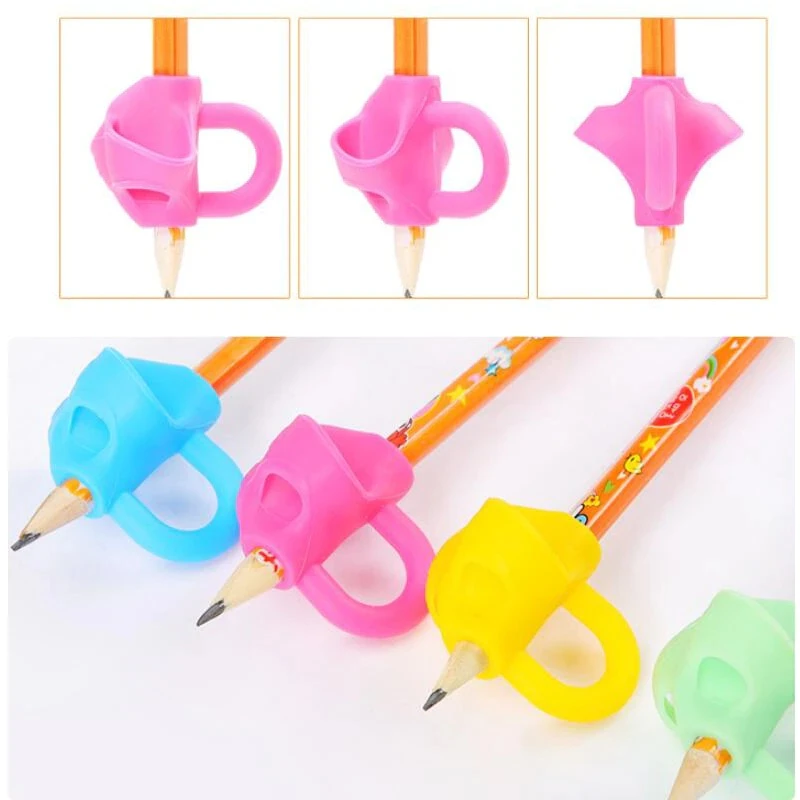 4pcs Children Writing Pencil Pan Holder Kids Learning - image 7