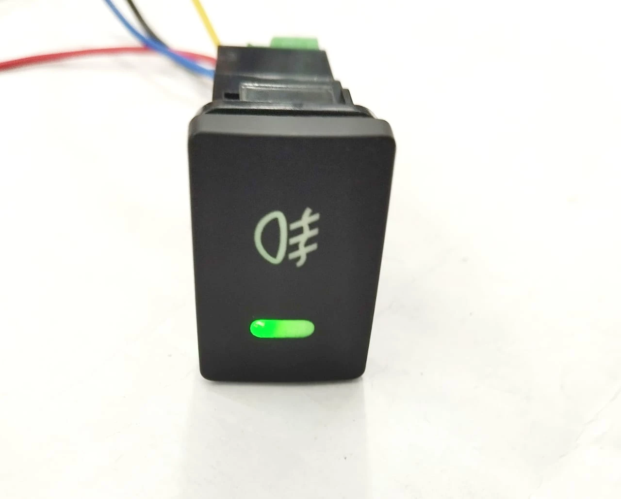 Generic Push Button Switch 12V Car Dashboard Green LED - image 5