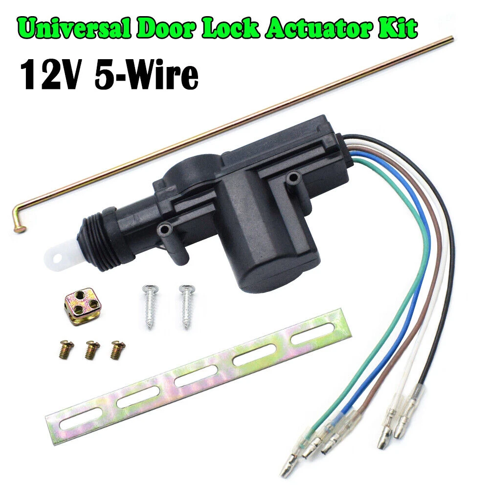 Generic 5 Wire Car Door Lock Slave Motor Central Locking