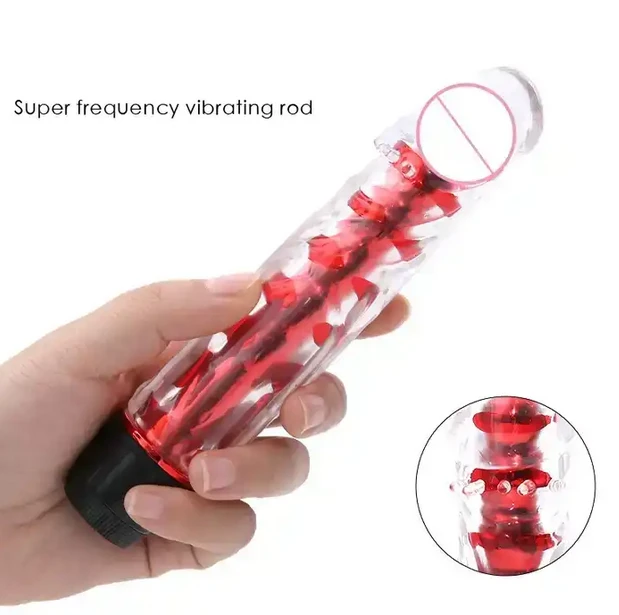 7 inch G Spot Dildo Vagina Massager Vibrator - image 3