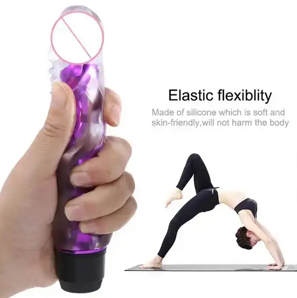 7 inch G Spot Dildo Vagina Massager Vibrator - image 4