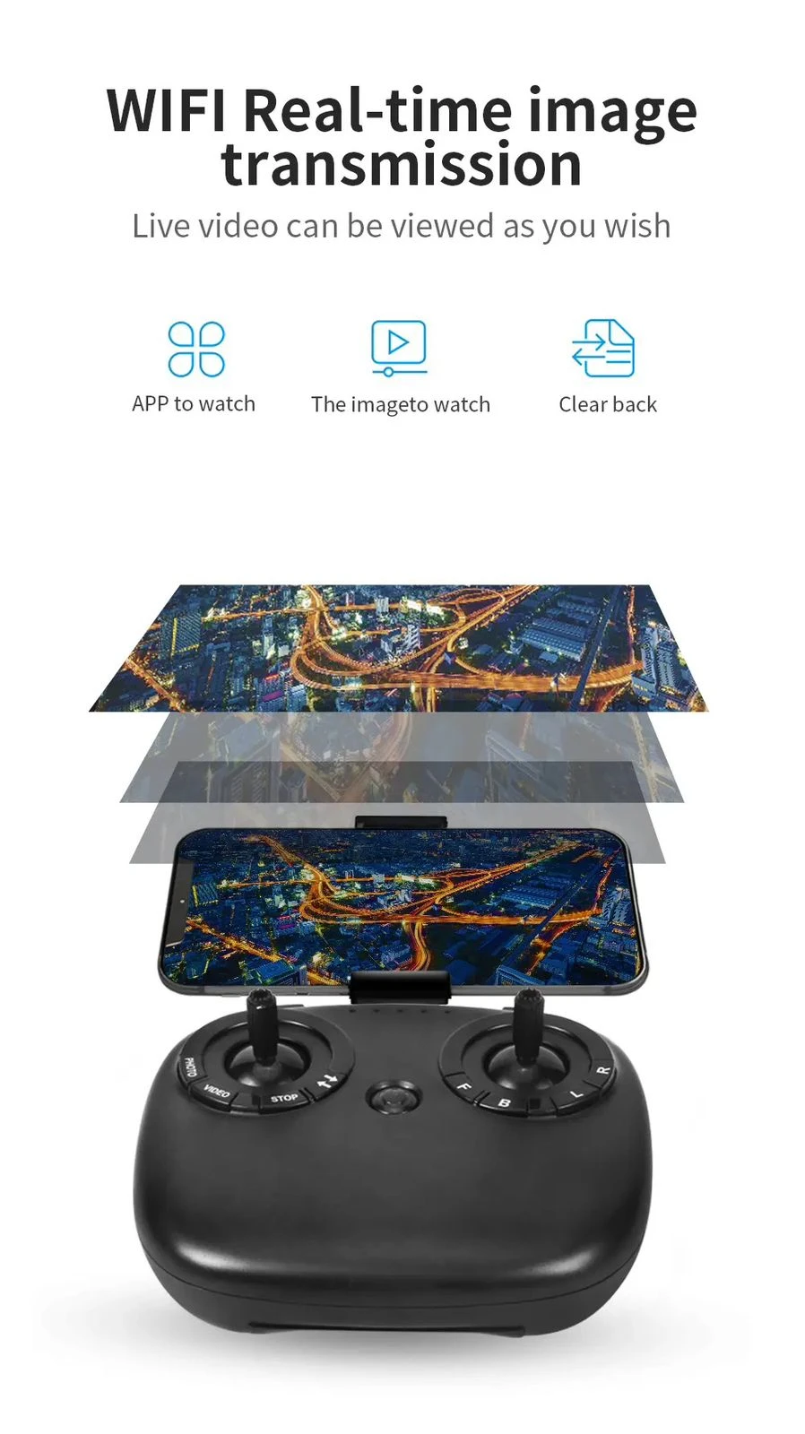 TENXIND 8S Drone With Camera RC Quadrocopter WIFI - image 5