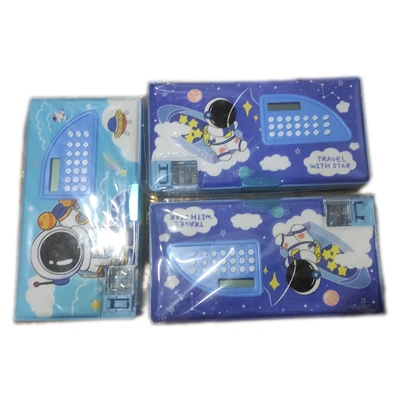 Generic Pencil Box with Calculator & Sharpener - image 1