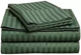 Egyptian Cotton Striped Bedsheet King Size - image 10