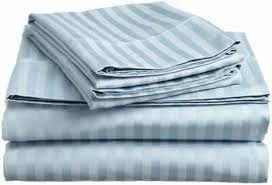 Egyptian Cotton Striped Bedsheet King Size - image 11