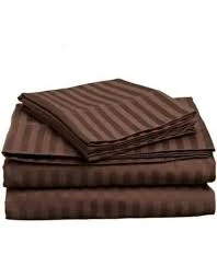 Egyptian Cotton Striped Bedsheet King Size - image 12