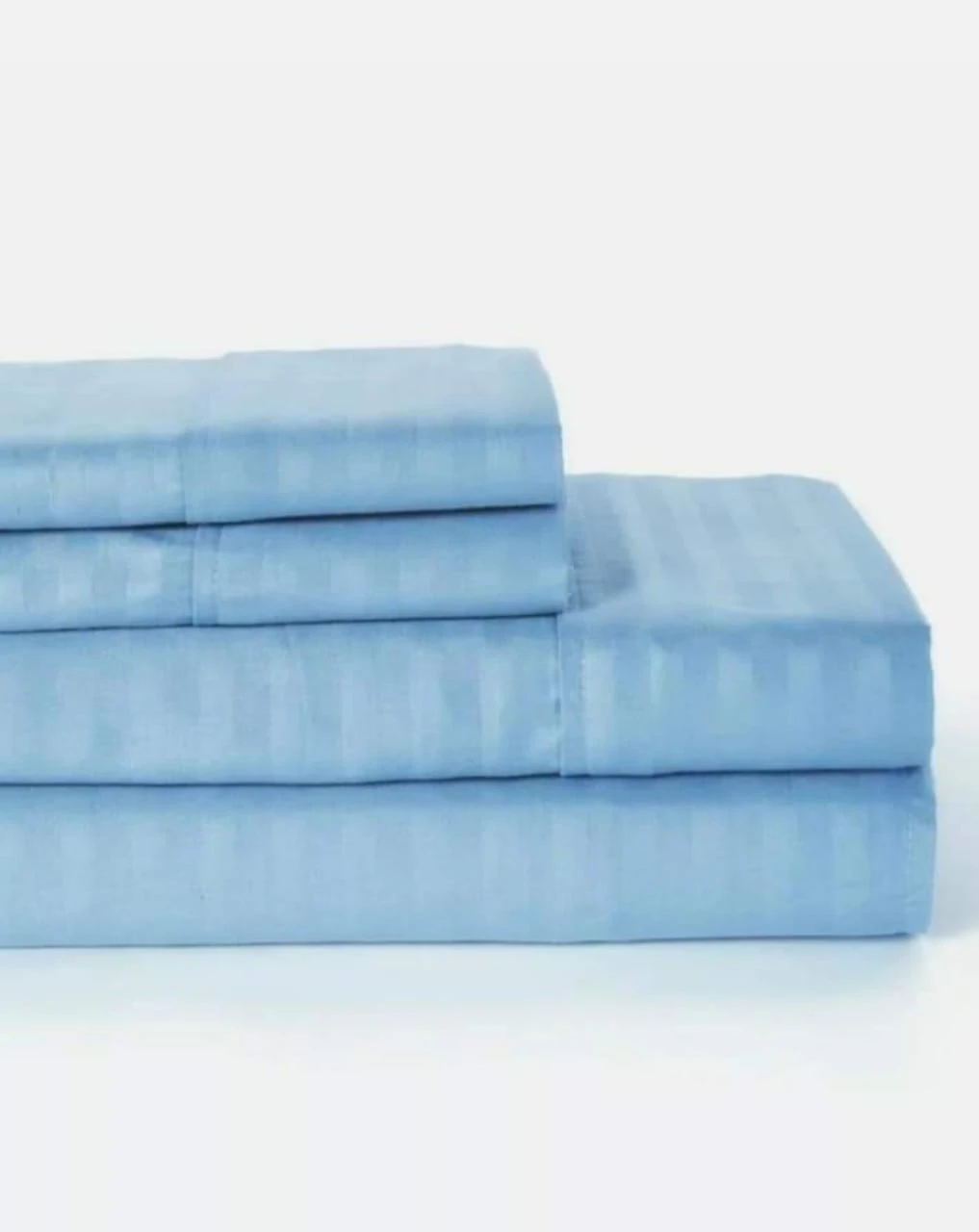 Generic Striped Bedsheet Super King Egyptian Cotton