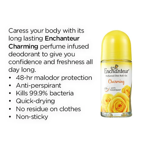 Enchanteur Charming Roll-On 48-Hour Protection For Women 50ml - image 7