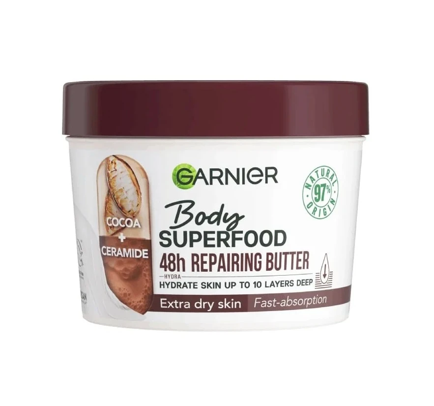 Garnier Body Superfood Cocoa Ceramide Body Butter 380ml