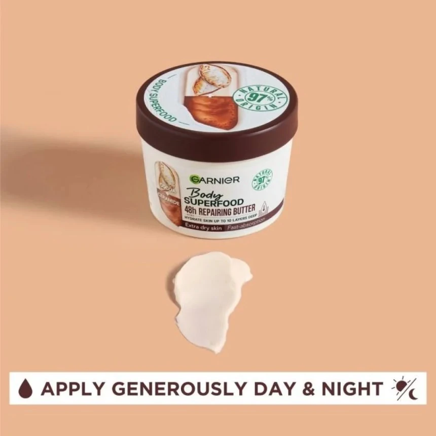 Garnier Body Superfood Cocoa Ceramide Body Butter 380ml - image 8