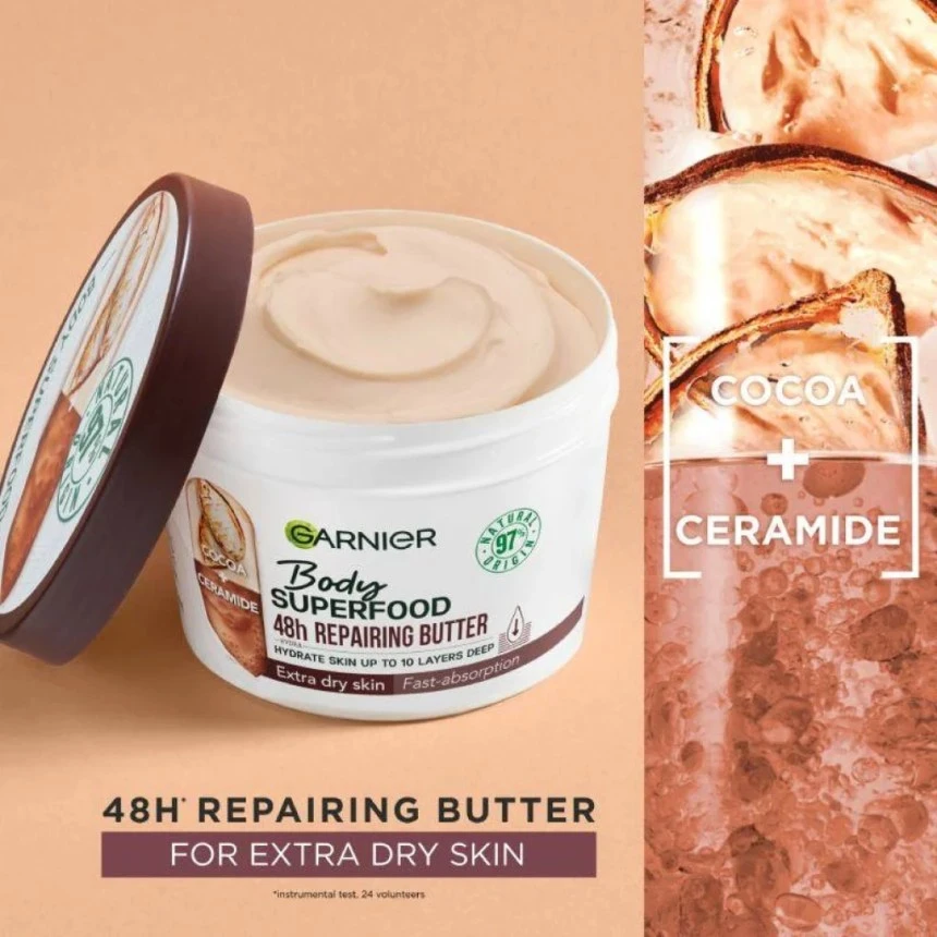 Garnier Body Superfood Cocoa Ceramide Body Butter 380ml - image 10