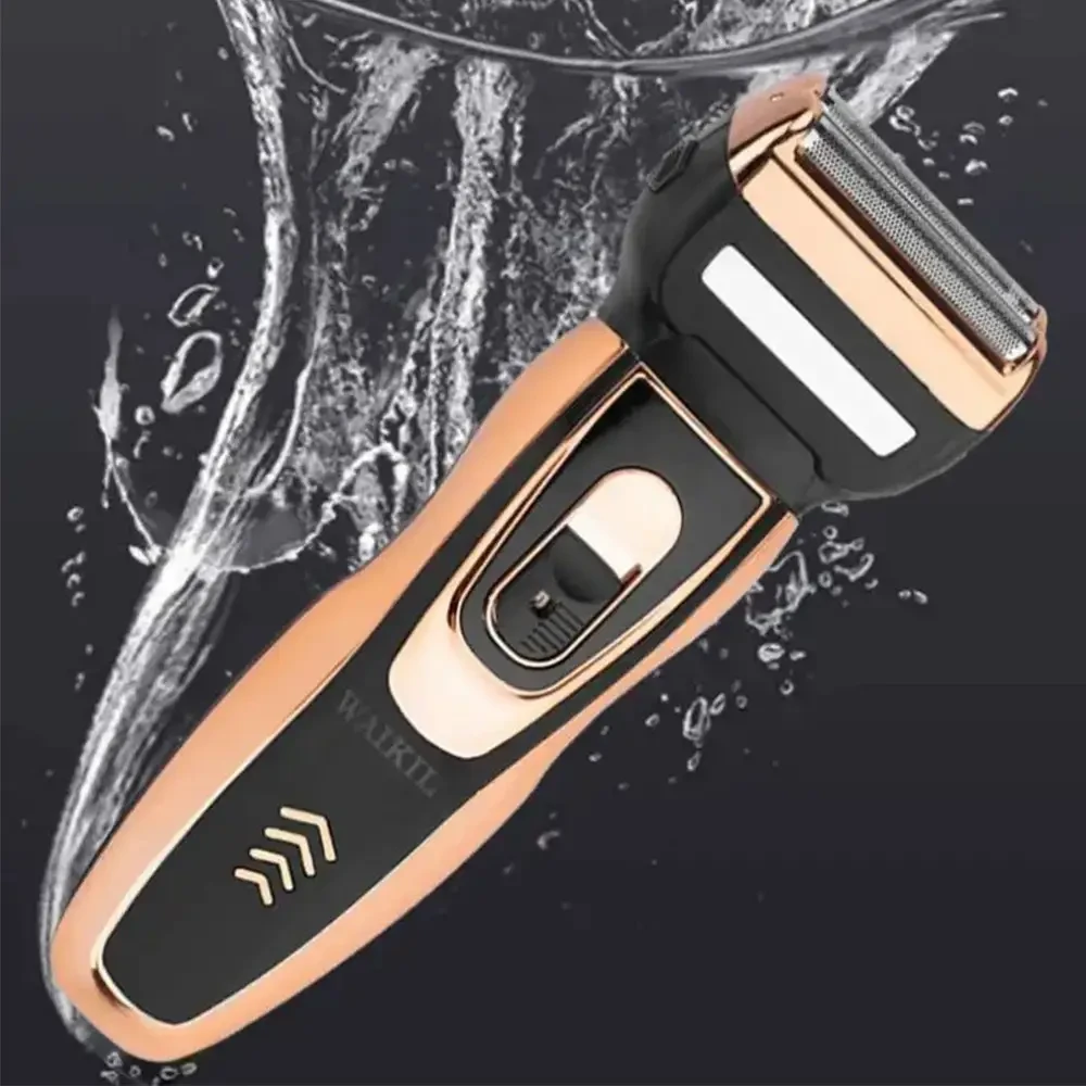 Geemy GM-595 Rechargeable 3 in 1 Shaver Trimmer - image 2