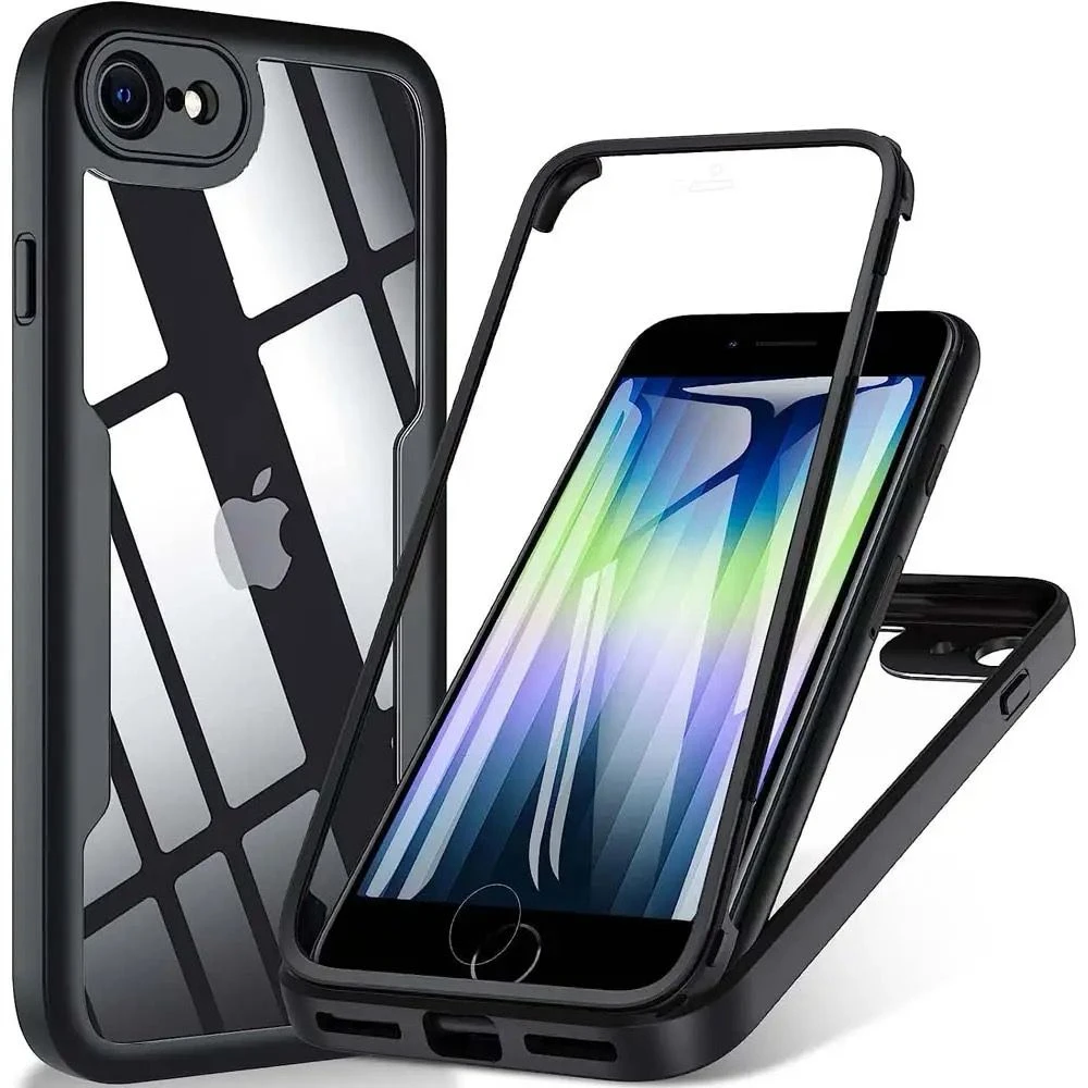 Apple iPhone 360 Full Protection Clear TPU Case - image 3