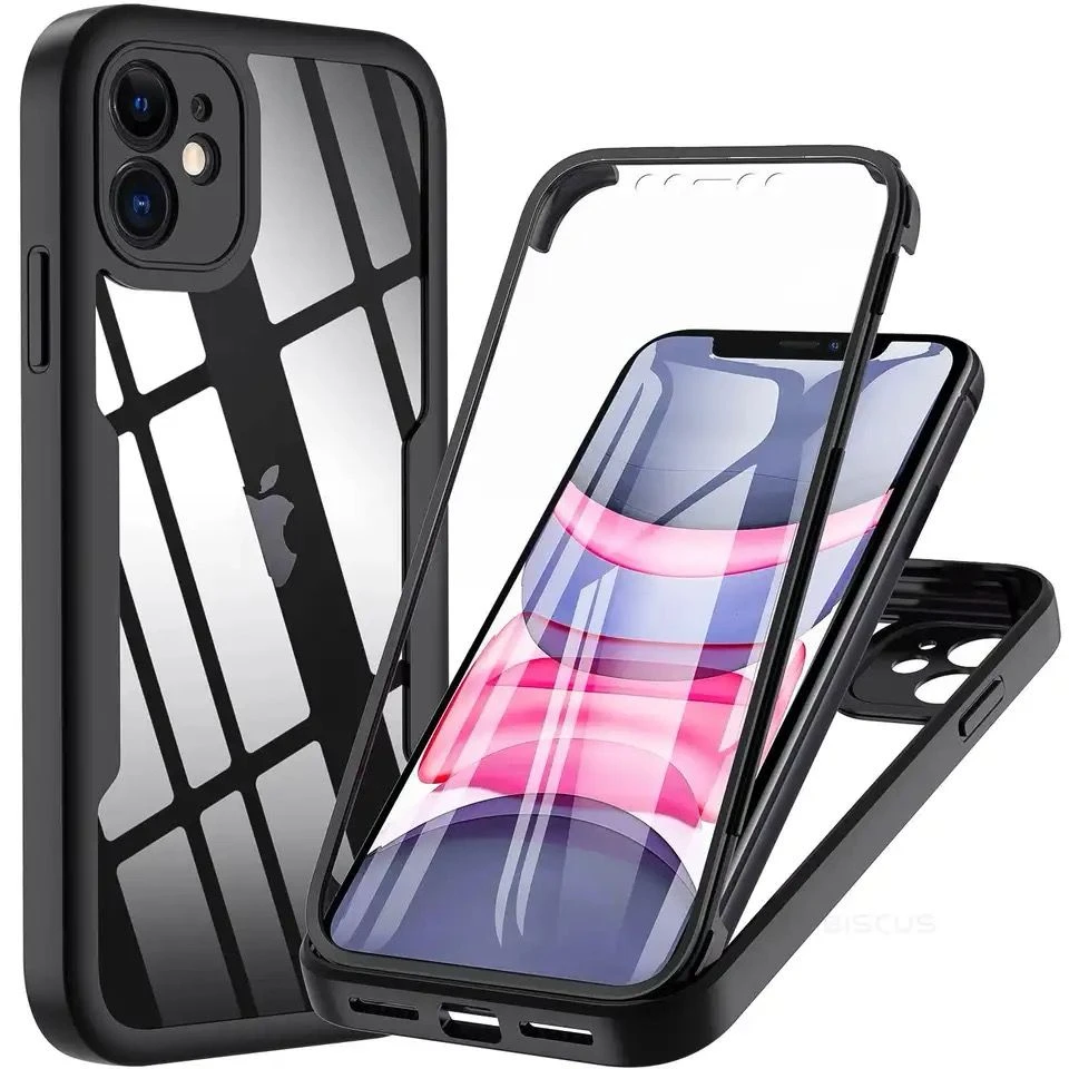 Apple iPhone 360 Full Protection Clear TPU Case - image 14