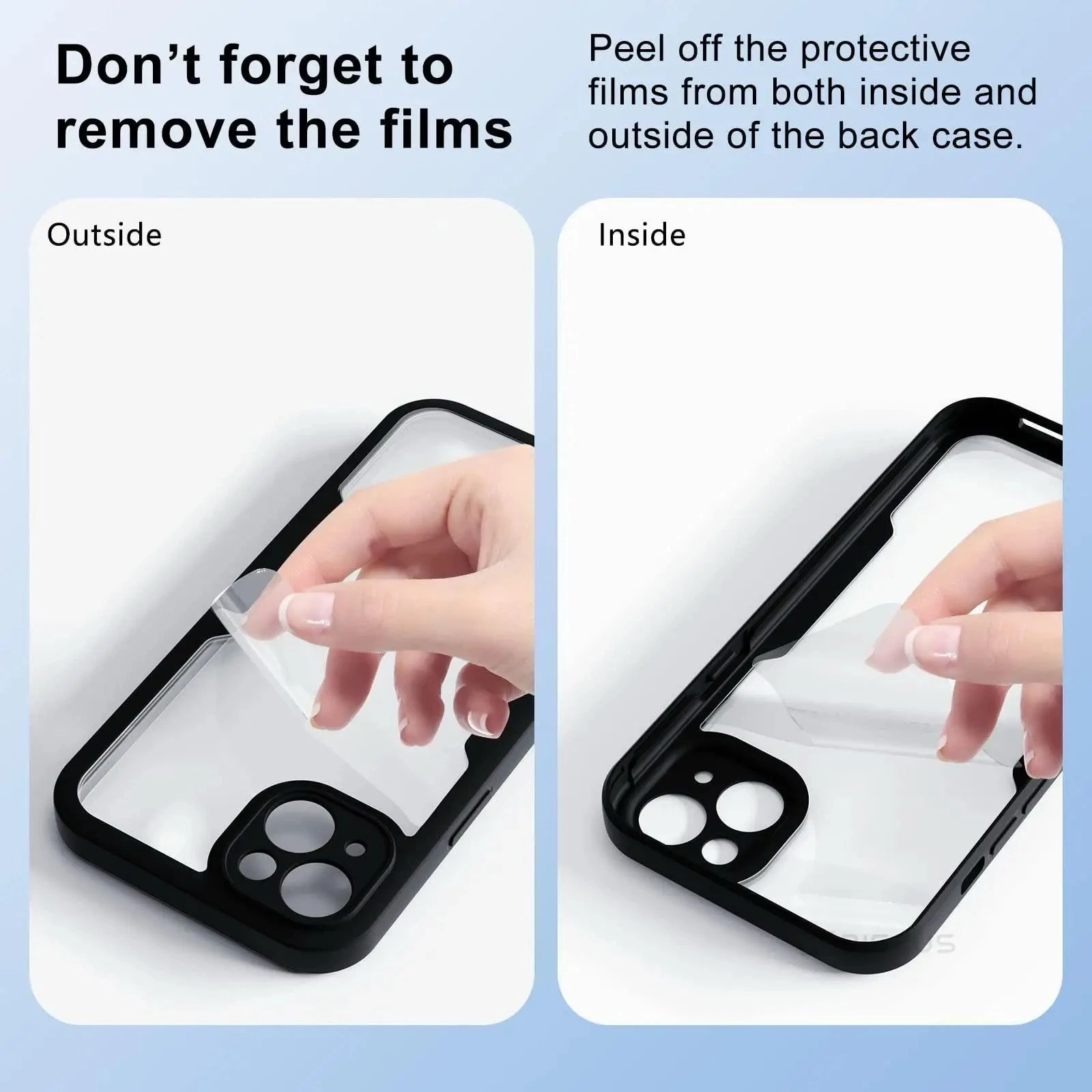 Apple iPhone 360 Full Protection Clear TPU Case - image 15