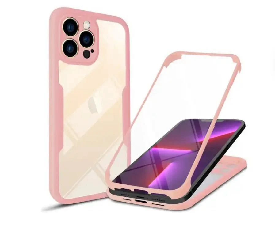 Apple iPhone 360 Full Protection Clear TPU Case - image 16