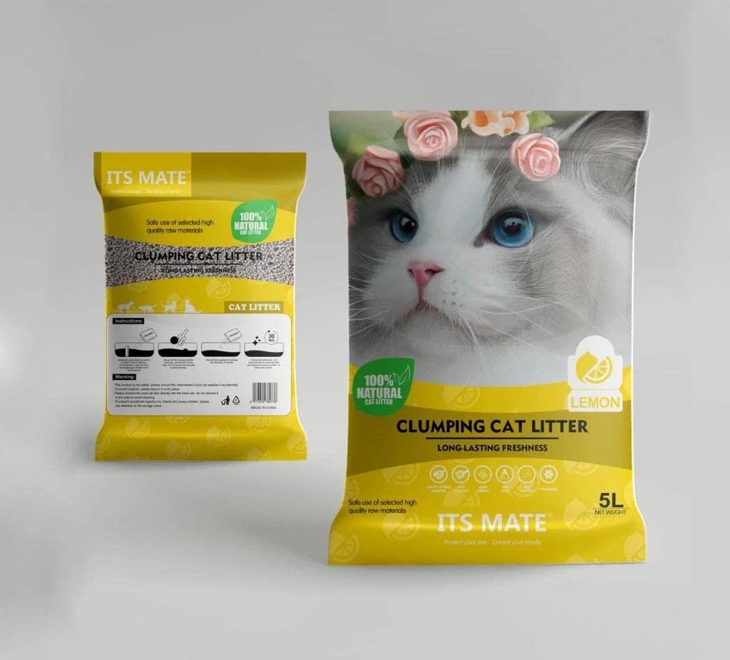 Taily Clean Cat Litter Super Fresh Lemon Flavored