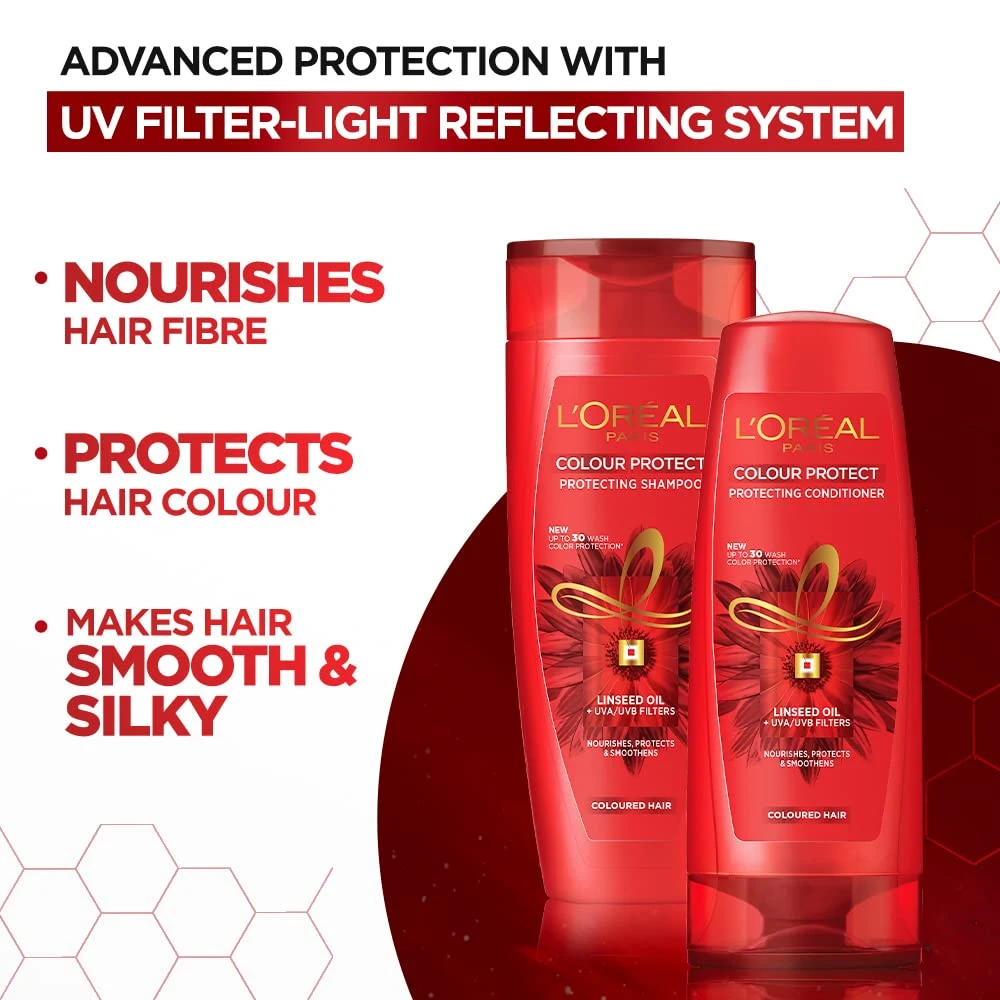 Loreal Color Protection Shampoo 400ml Conditioner 300ml - image 6