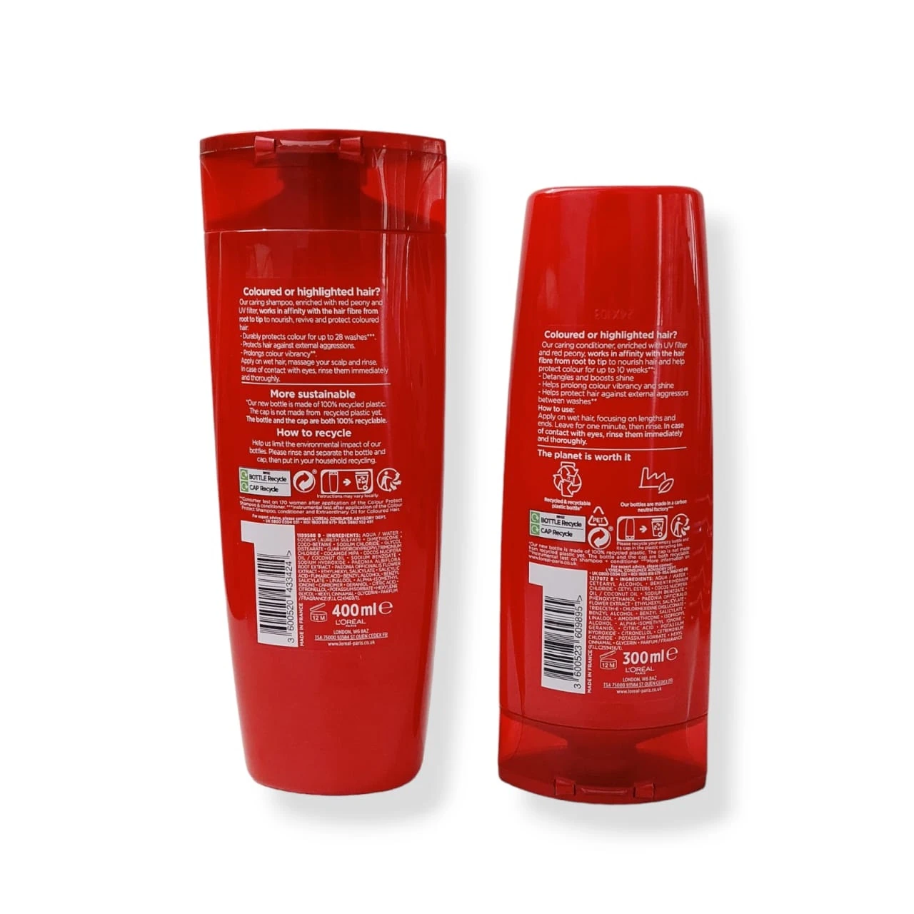 Loreal Color Protection Shampoo 400ml Conditioner 300ml - image 4