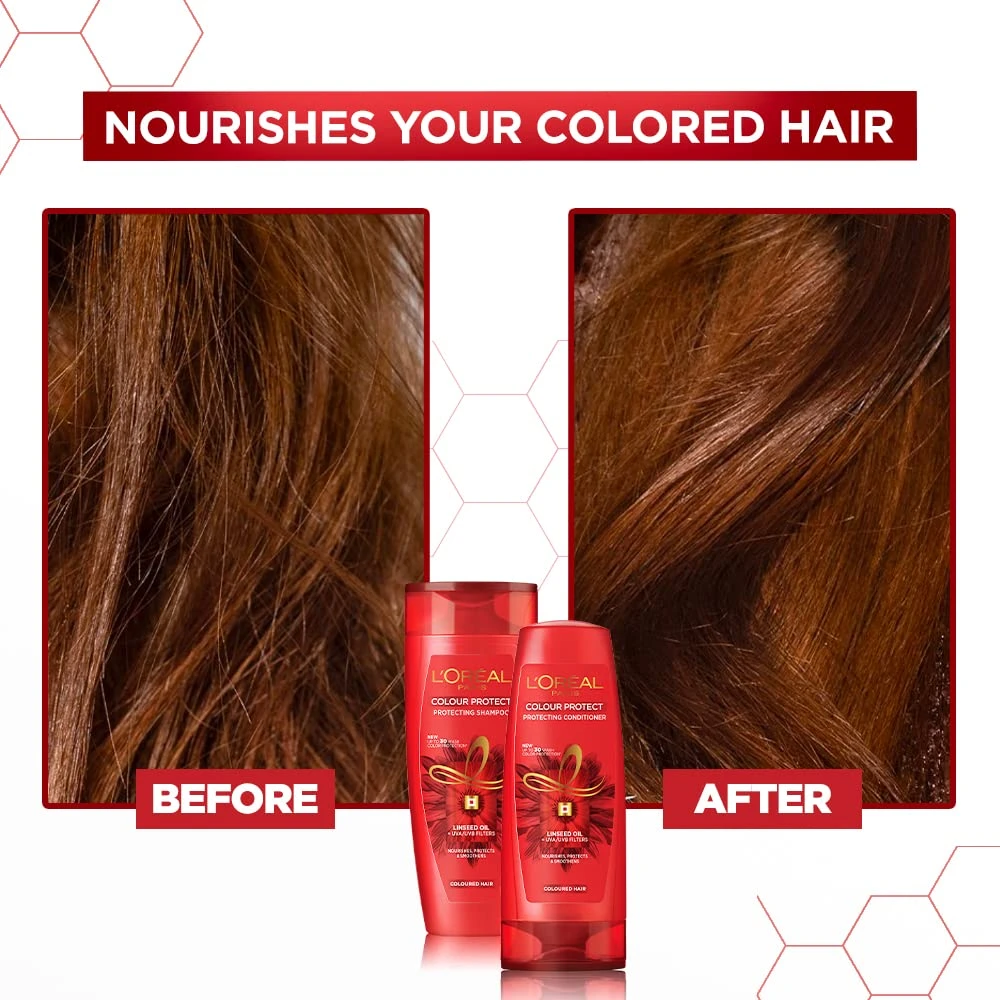 Loreal Color Protection Shampoo 400ml Conditioner 300ml - image 5