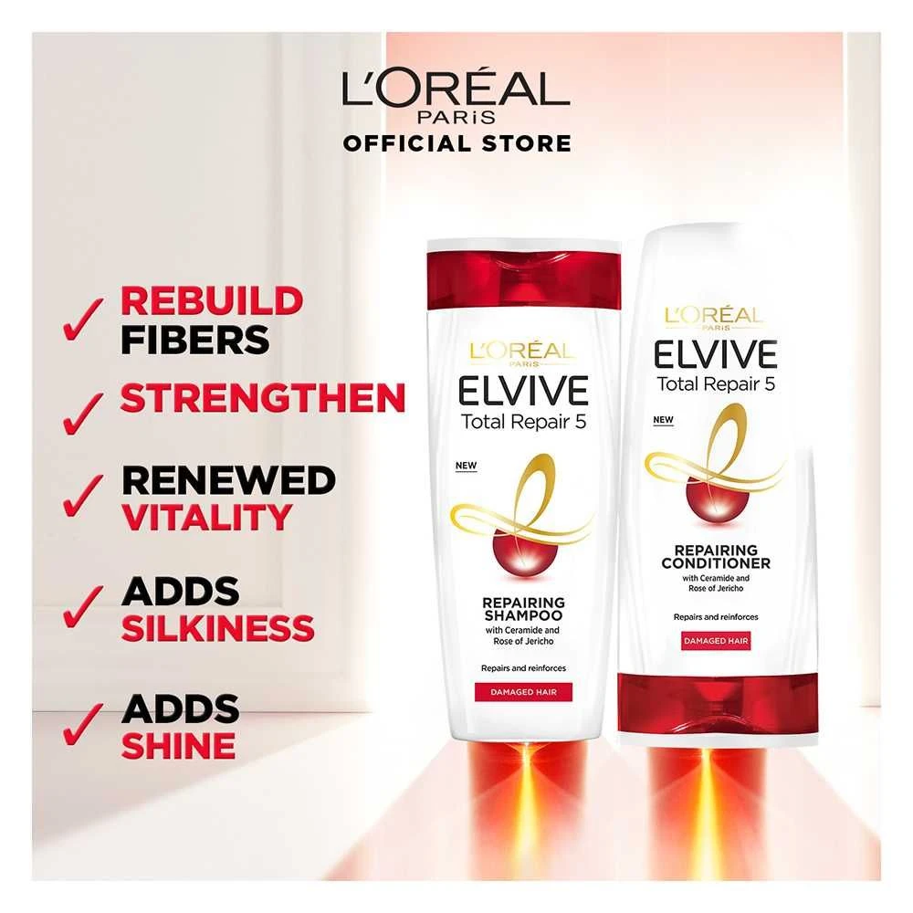 Loreal Paris Total Repair Shampoo & Conditioner 400ml - image 9