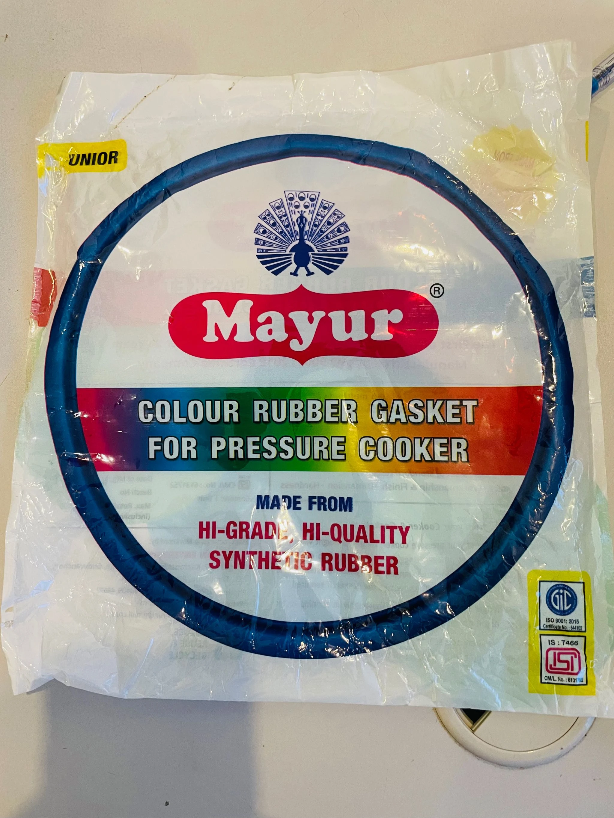 Mayur Pressure Cooker Colour Gasket