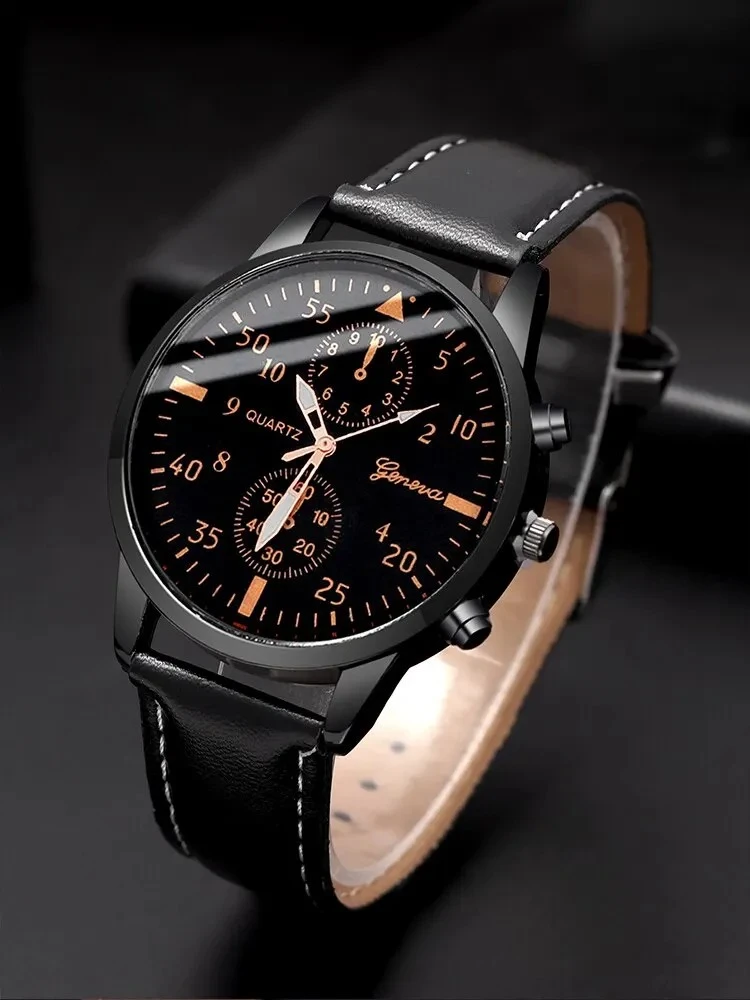 Generic Quartz Wrist Watch Fashion Brown Bracelet - image 3