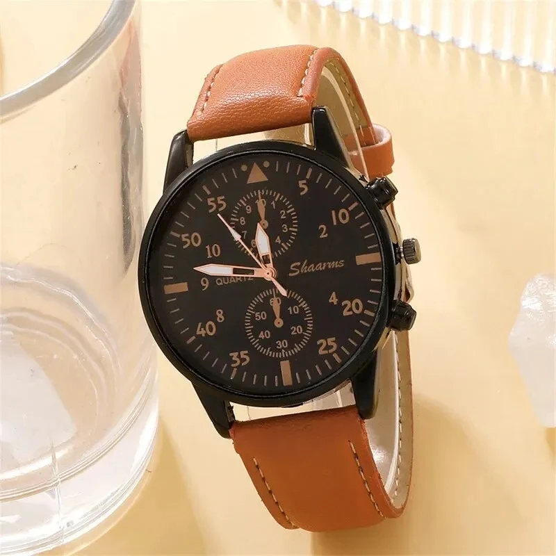 Generic Quartz Wrist Watch Fashion Brown Bracelet - image 10