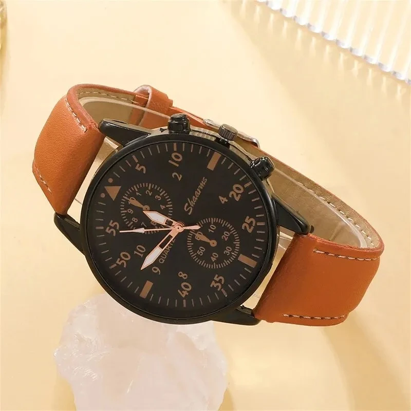 Generic Quartz Wrist Watch Fashion Brown Bracelet - image 11