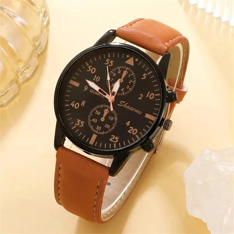 Generic Quartz Wrist Watch Fashion Brown Bracelet - image 9