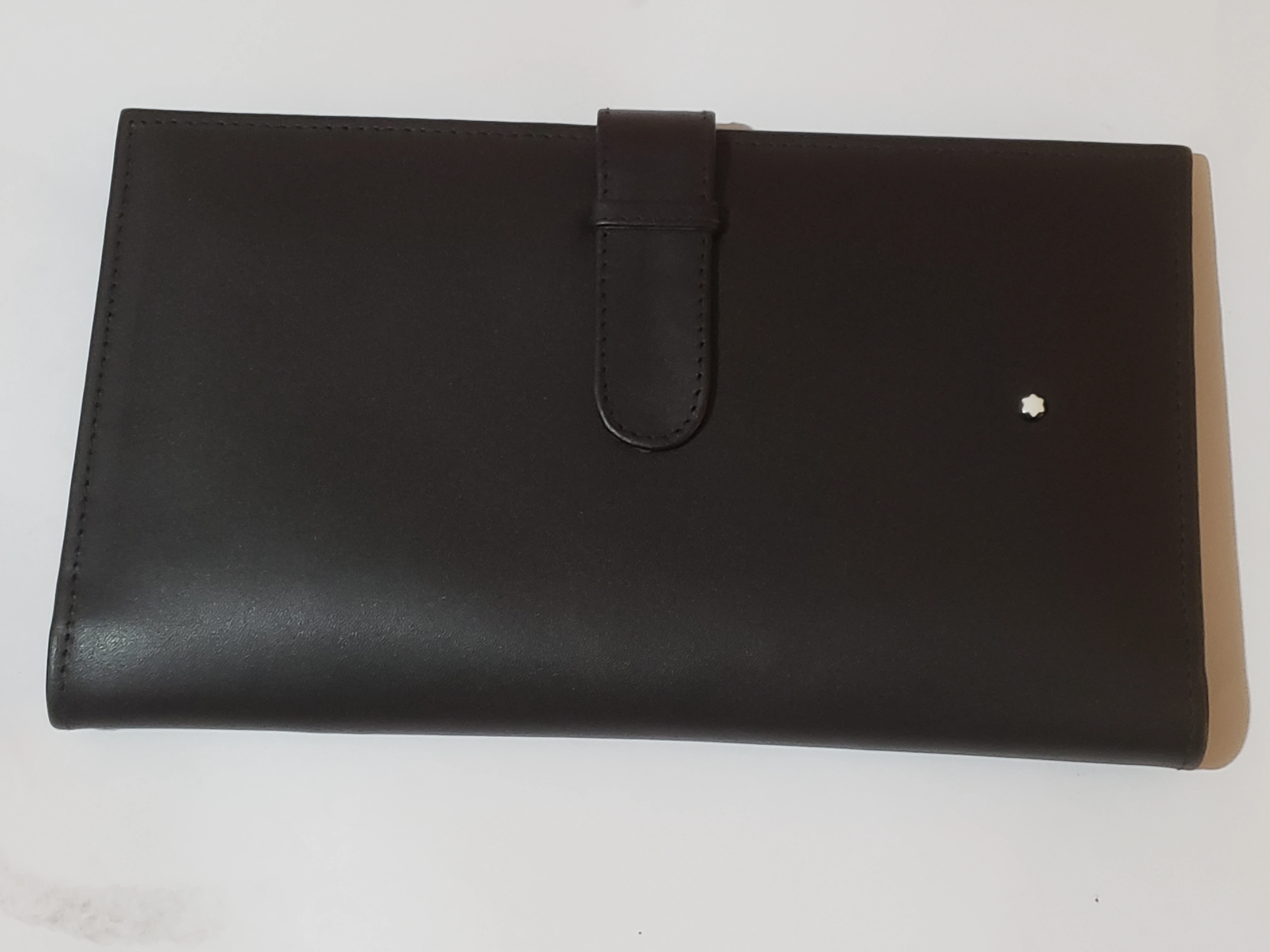 Mont Blanc Travel Wallet Leather Case - image 2