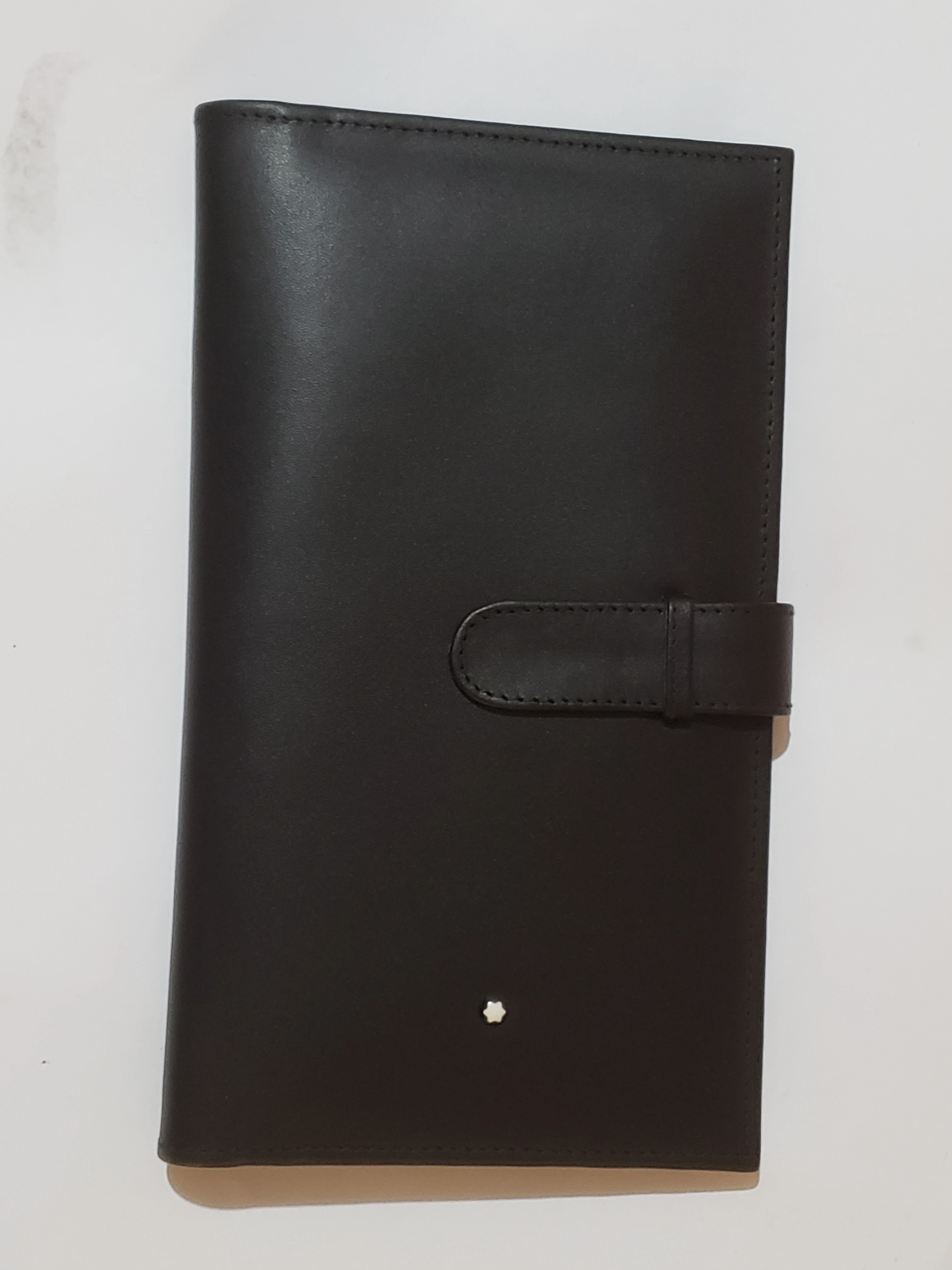 Mont Blanc Travel Wallet Leather Case